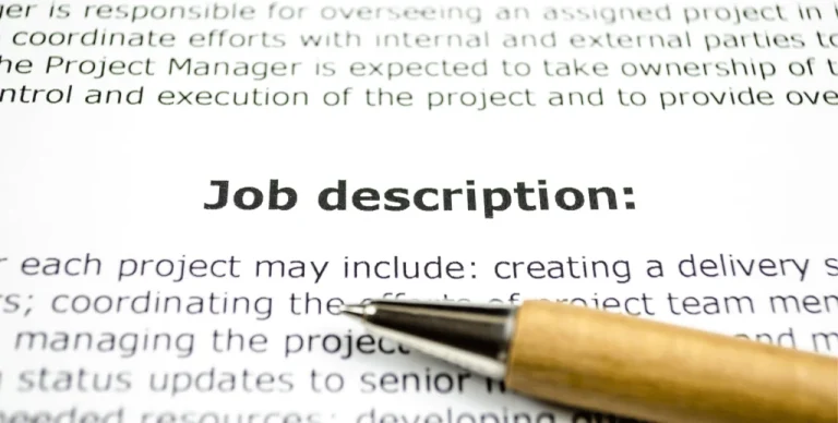 analyse job description